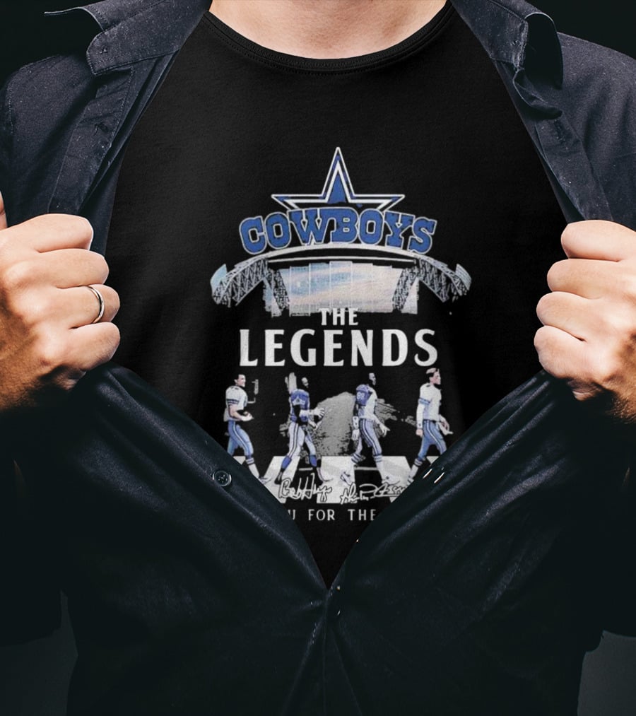 Cowboys The Legends Thank You For The Memories Dallas Stadium Players T-Shirt