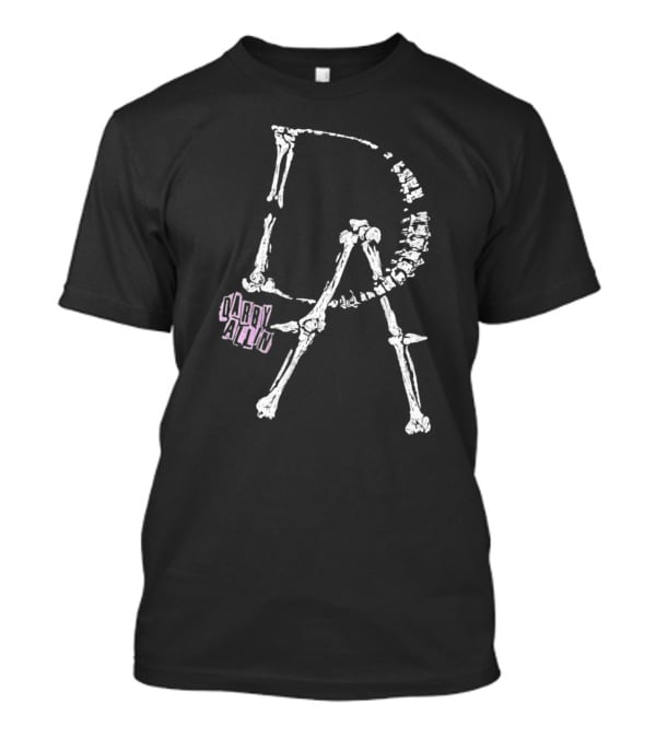 Darby Allin Skeleton Bones Lettering T-Shirt