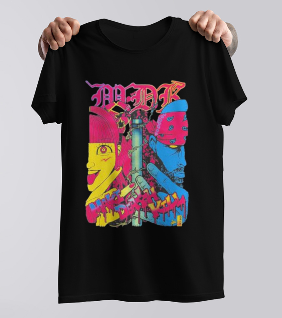 GCW Maki Death Kill Neon T-Shirt