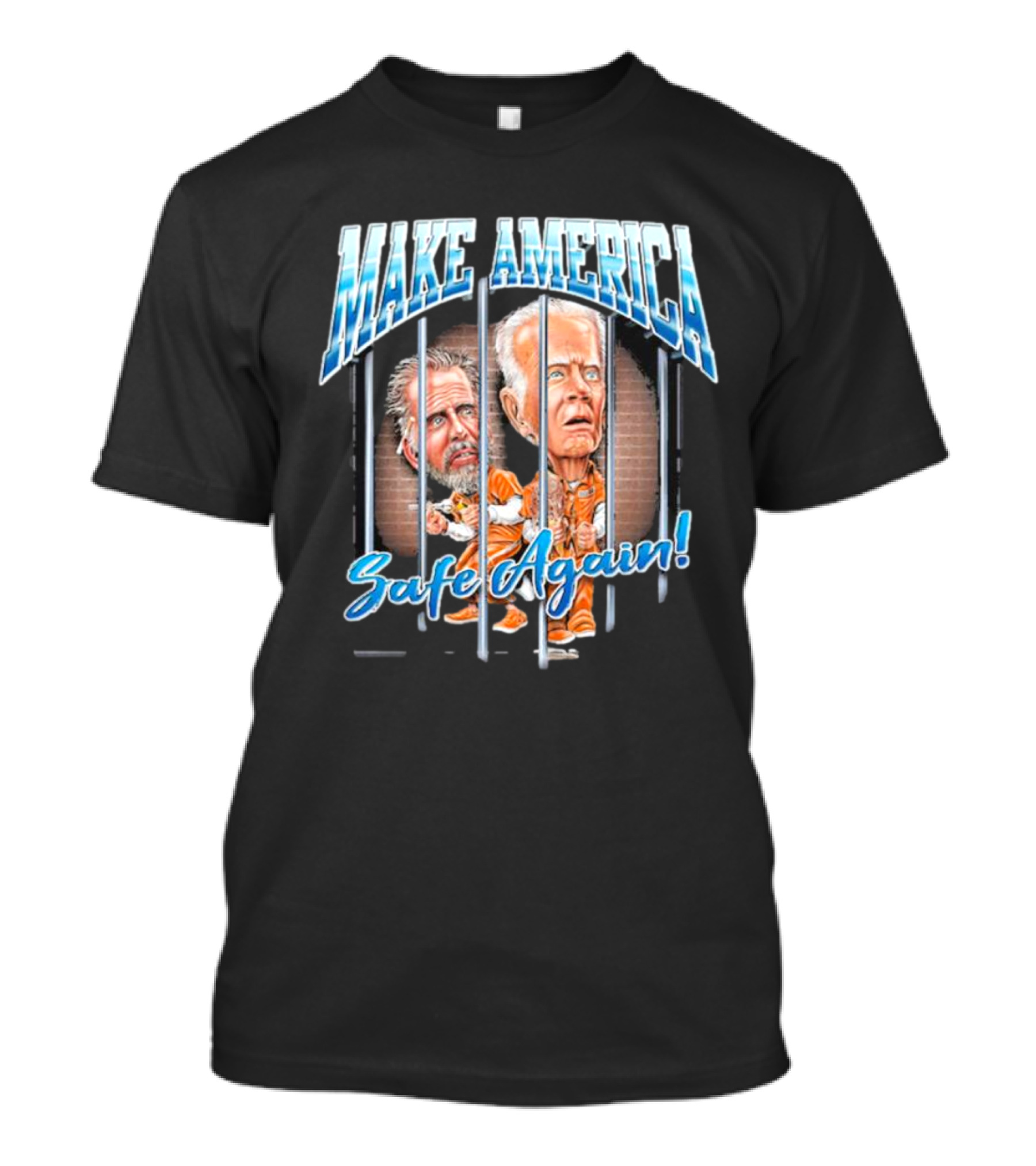 Make America Safe Again Shopdonjr Jail T-Shirt