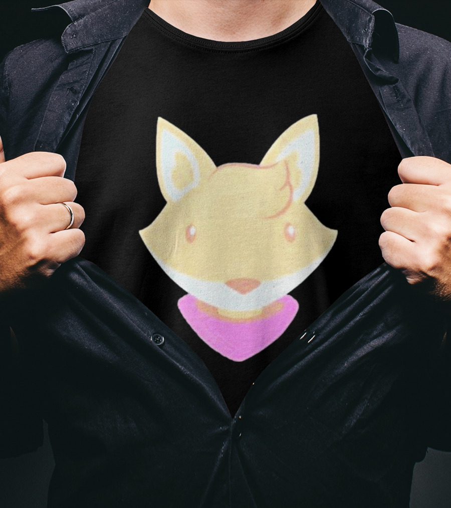 Transgender Positive Tunic Fox Head T-Shirt
