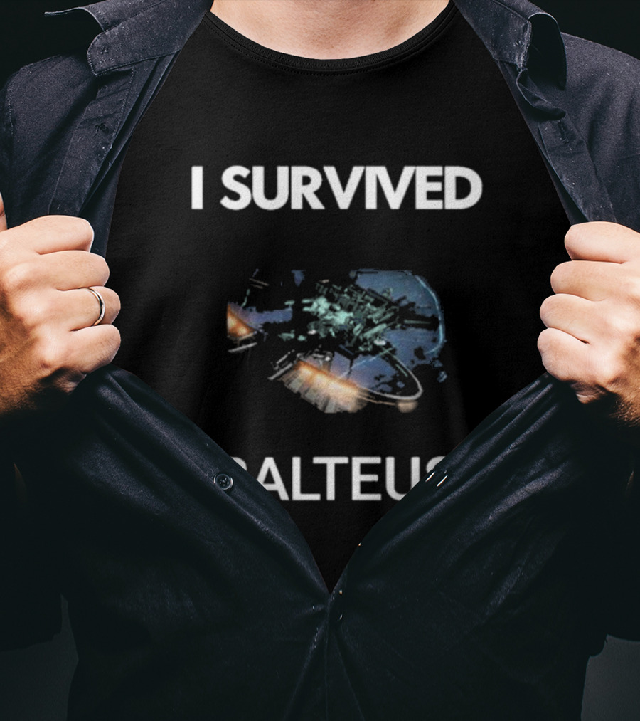 I Survived Balteus Video Game Boss Battle Achievement T-Shirt