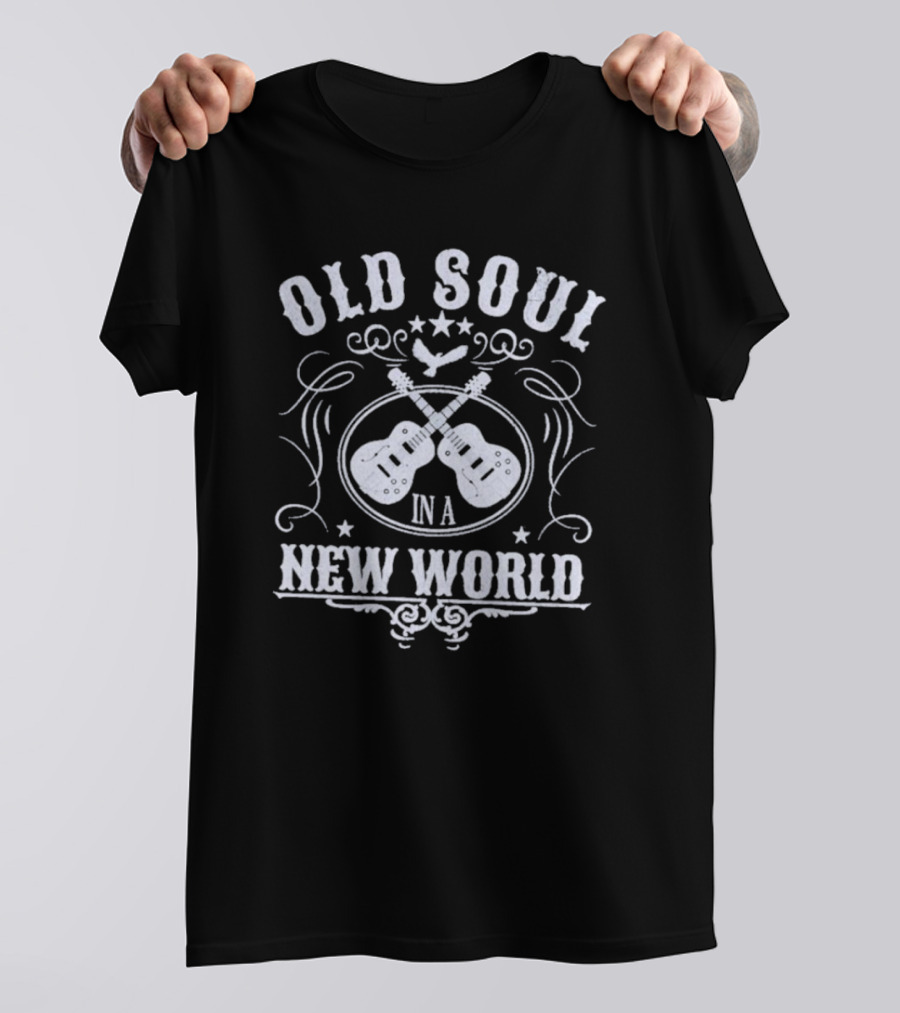 Old Soul In A New World Oliver Anthony Rich Men North Of Richmond Vintage T-Shirt