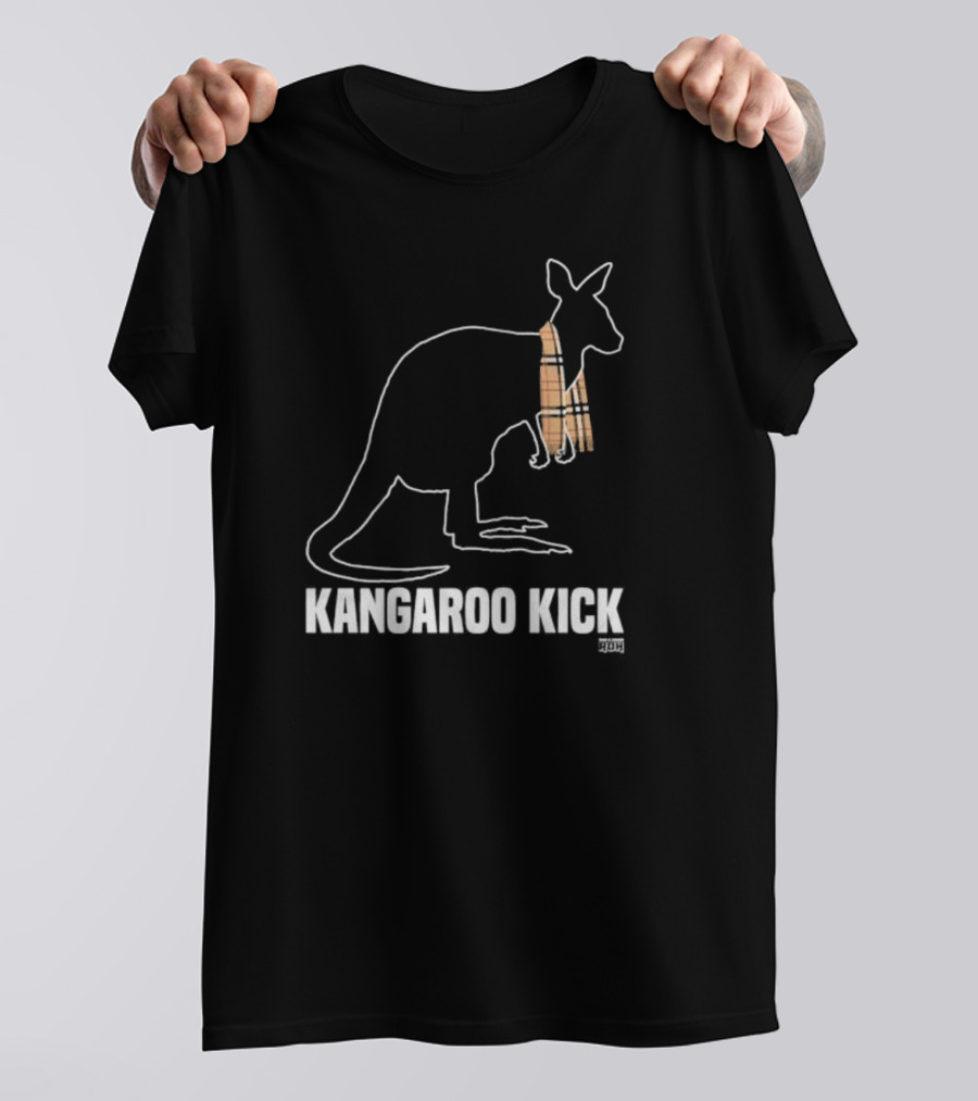 MJF Kangaroo Kick Scarf Outline T-Shirt