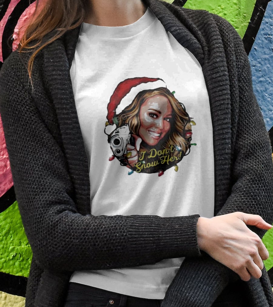 Nordacious Merch Santa Hat I Don’t Snow Her T-Shirt
