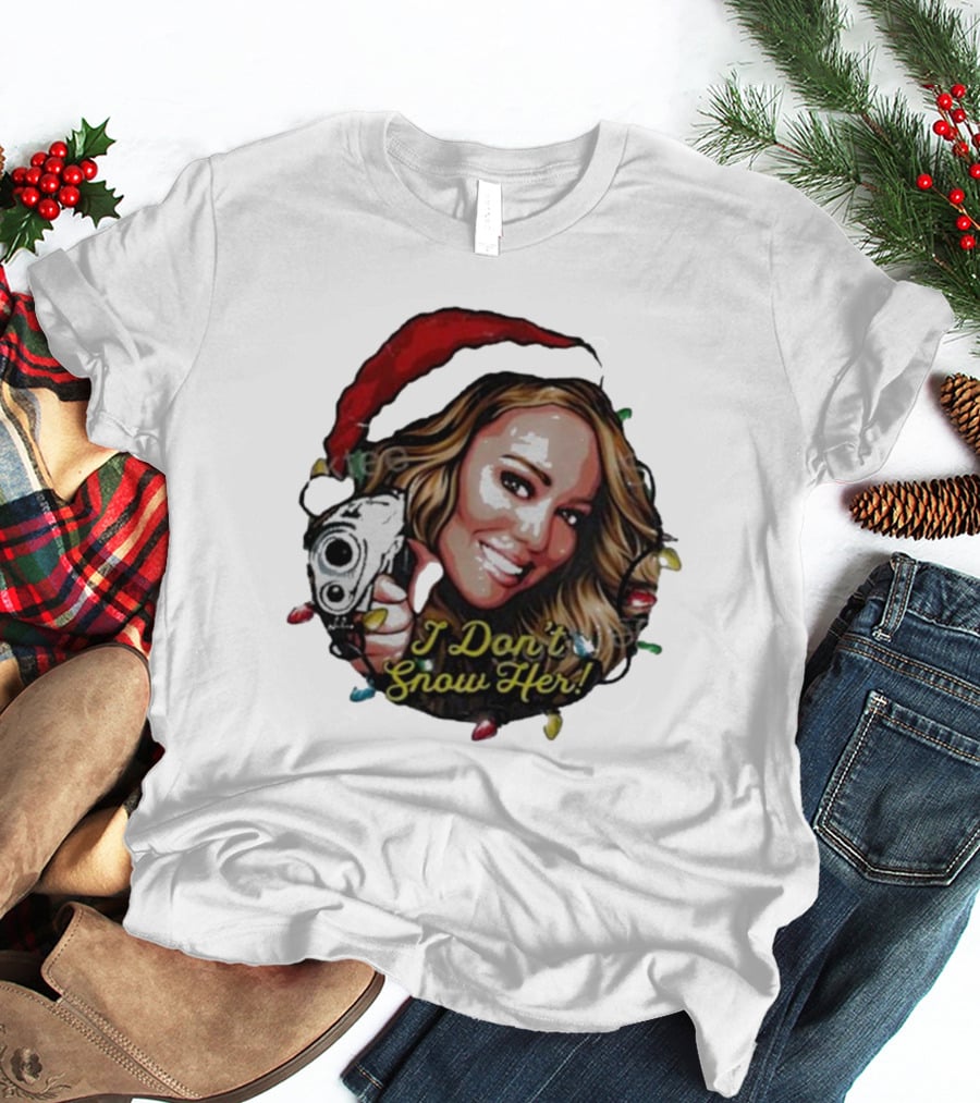Nordacious Merch Santa Hat I Don’t Snow Her T-Shirt