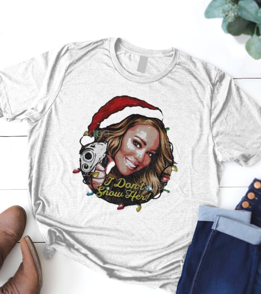 Nordacious Merch Santa Hat I Don’t Snow Her T-Shirt