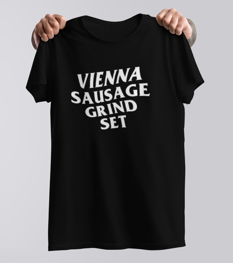 Vienna Sausage Grind Set Unique Sushi Fusion Concept T-Shirt