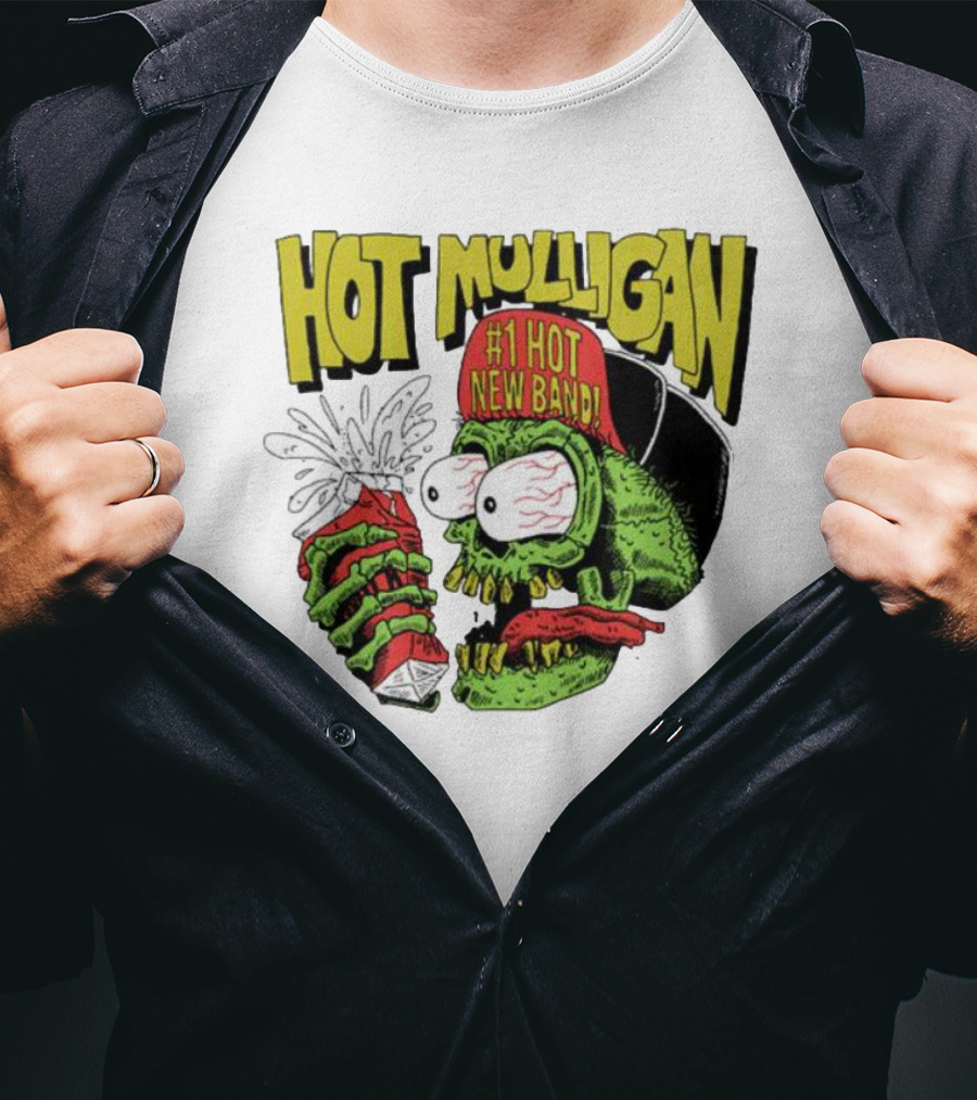 Hot Mulligan #1 Hot New Band Milk Fink Print T-Shirt