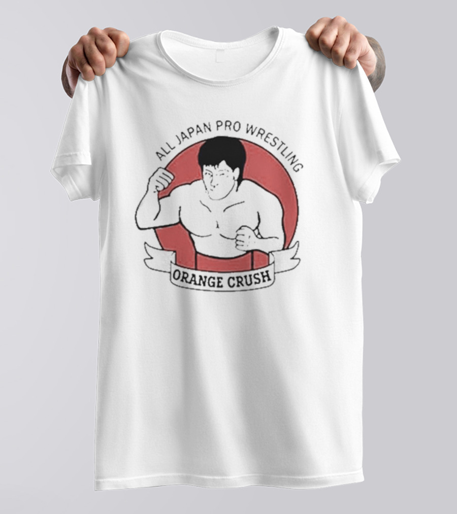 All Japan Pro Wrestling Orange Crush Kenta Kobashi T-Shirt