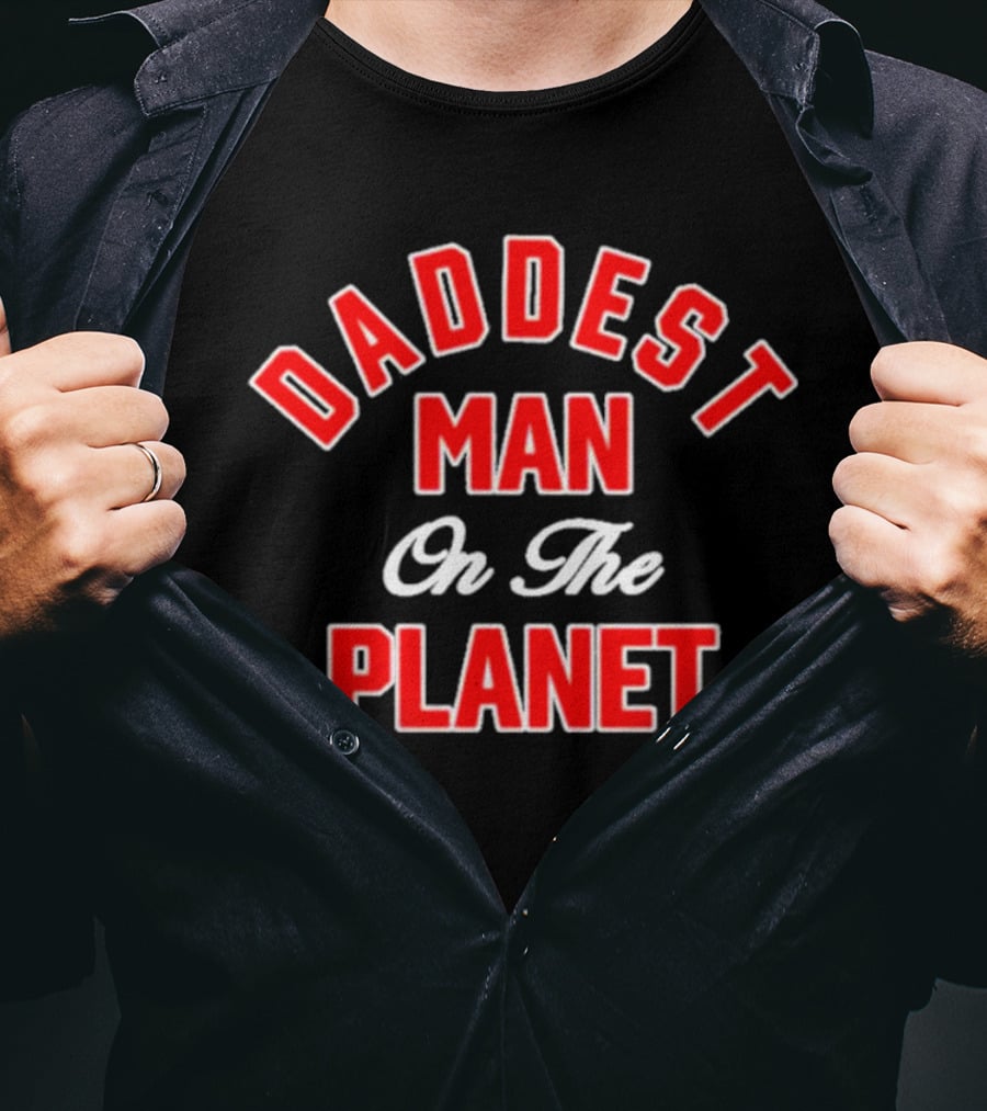 Daddest Man On The Planet Retro Sports T-Shirt