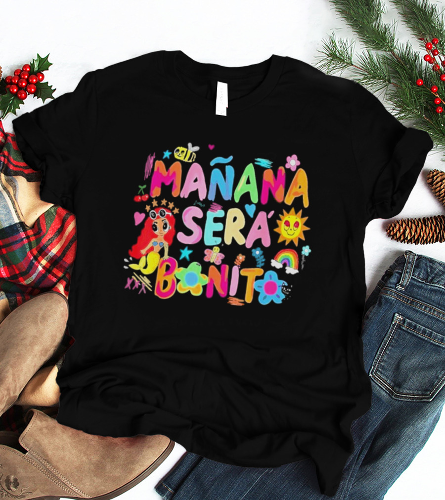 Mañana Será Bonito Karol G Cute Fun Album Style College Graduation Gift T-Shirt
