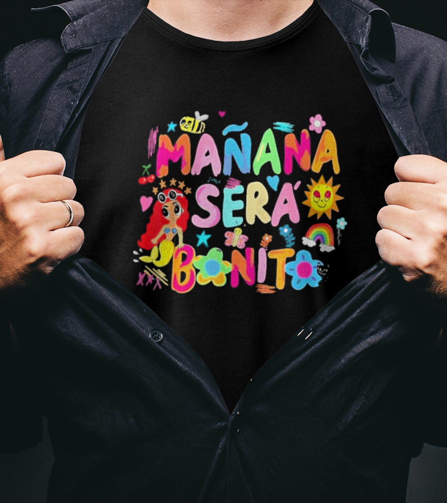 Mañana Será Bonito Karol G Cute Fun Album Style College Graduation Gift T-Shirt