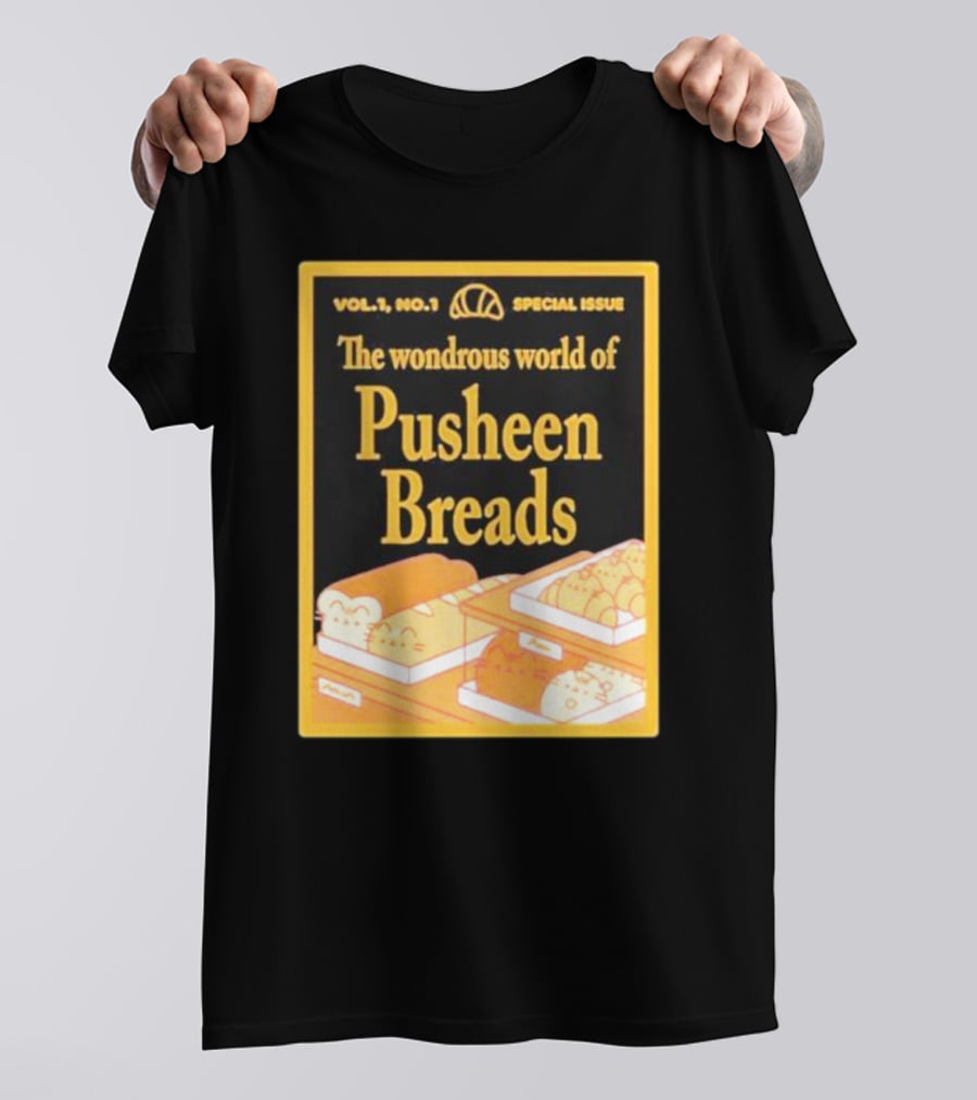 Vol. 1 No. 1 Special Issue The Wondrous World Of Pusheen Breads T-Shirt