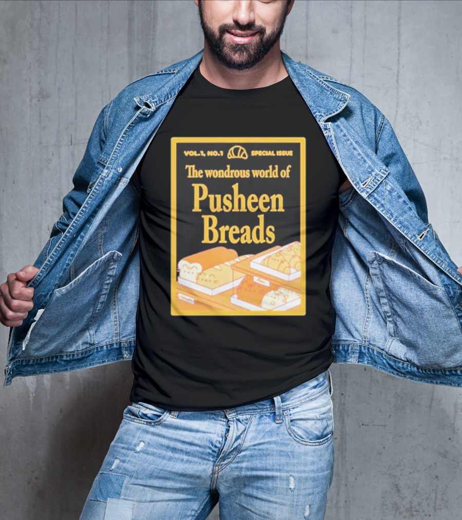 Vol. 1 No. 1 Special Issue The Wondrous World Of Pusheen Breads T-Shirt