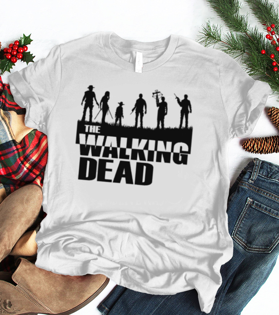 The Walking Dead Characters Silhouette Collection T-Shirt