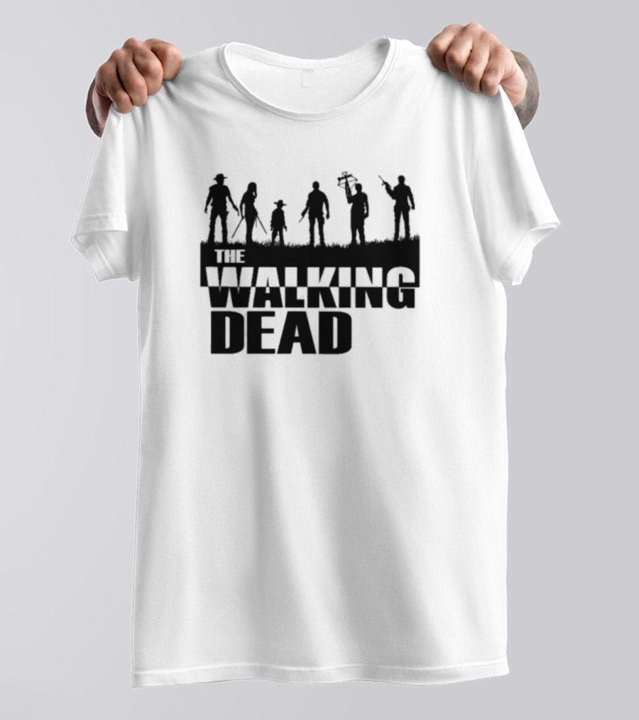The Walking Dead Characters Silhouette Collection T-Shirt