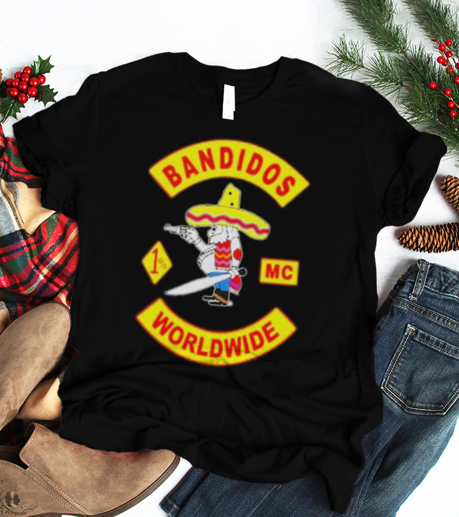 Bandidos 1% MC Worldwide T-Shirt