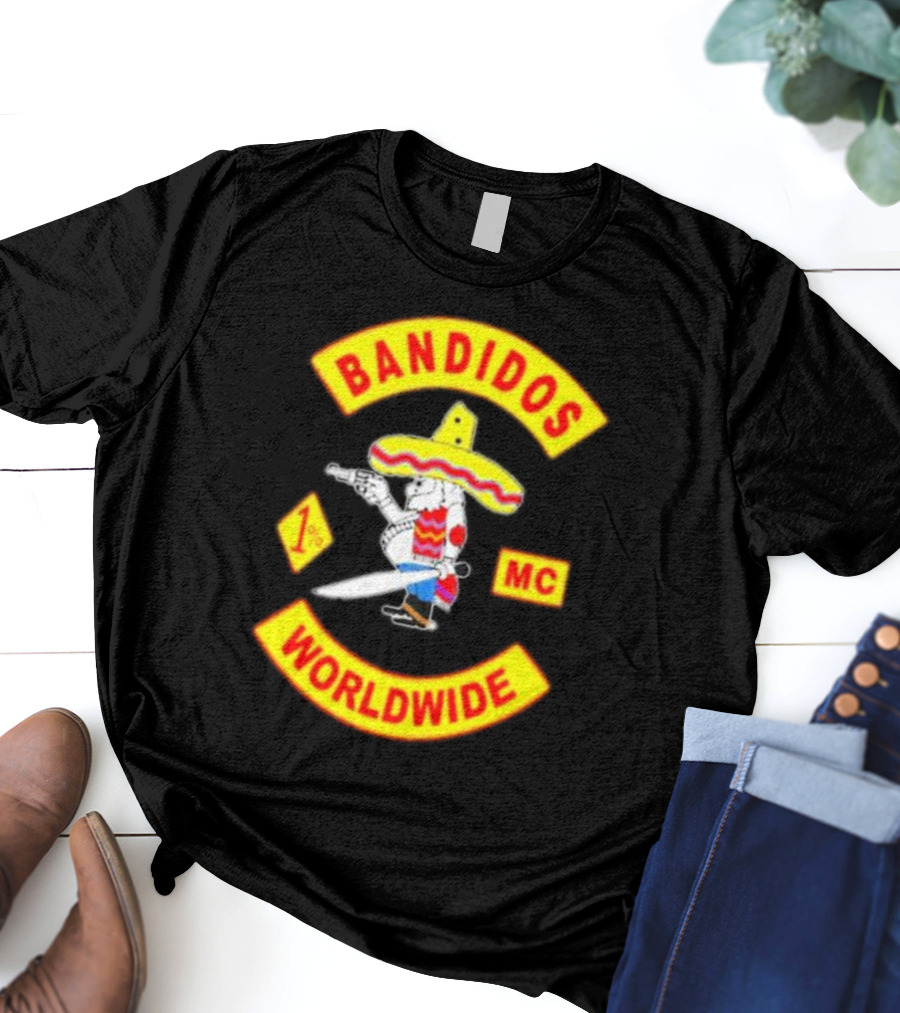 Bandidos 1% MC Worldwide T-Shirt