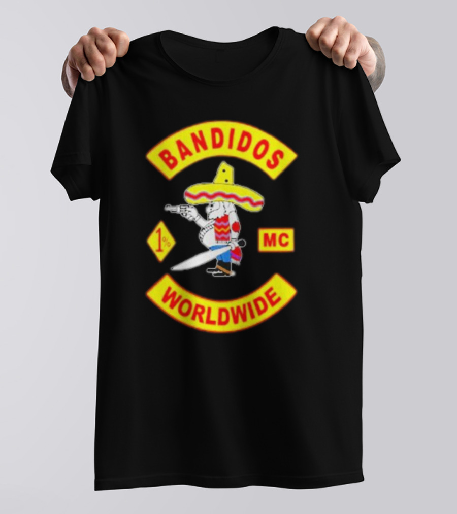Bandidos 1% MC Worldwide T-Shirt