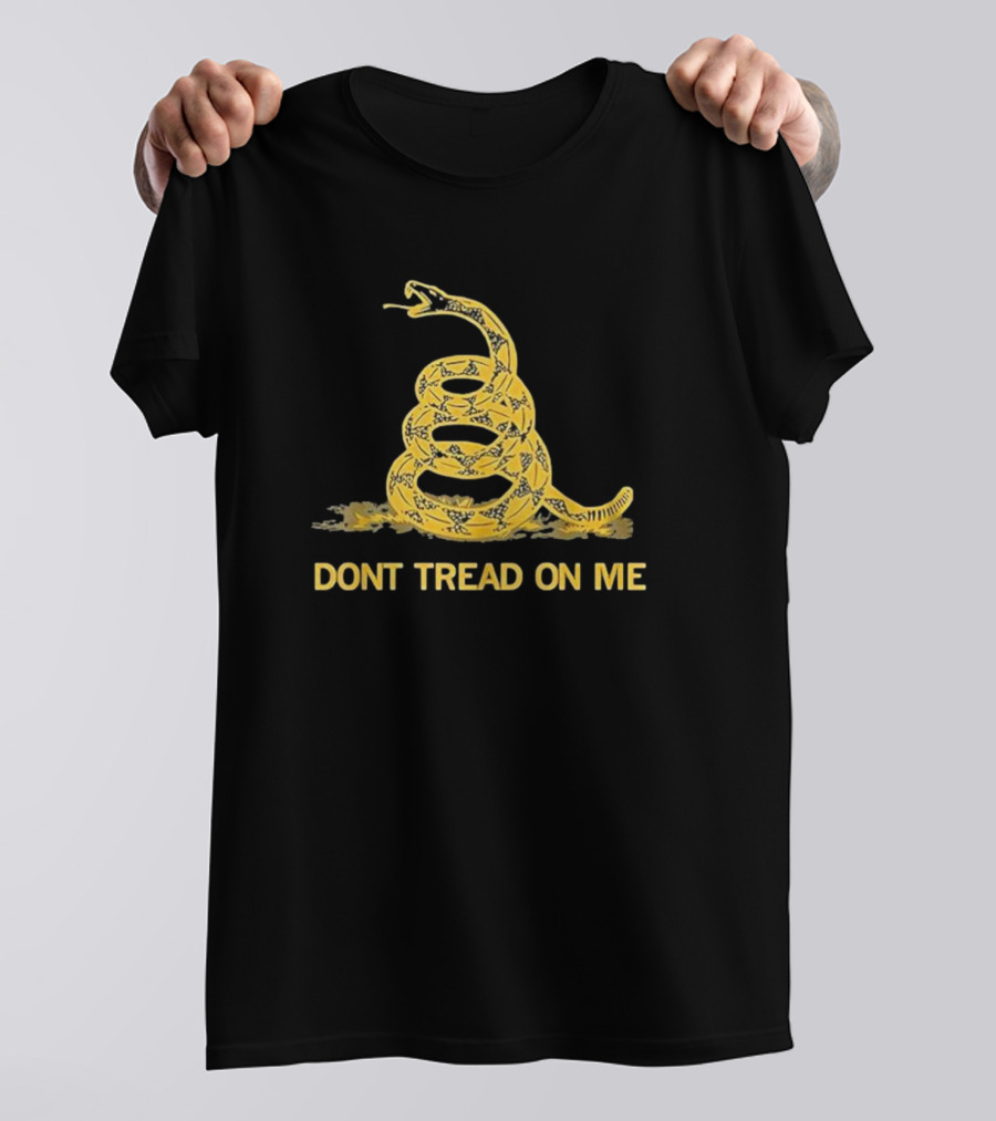 Gadsden Flag Don't Tread On Me Revolutionary War Flag Second Amendment T-Shirt