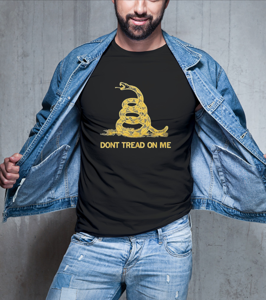 Gadsden Flag Don't Tread On Me Revolutionary War Flag Second Amendment T-Shirt
