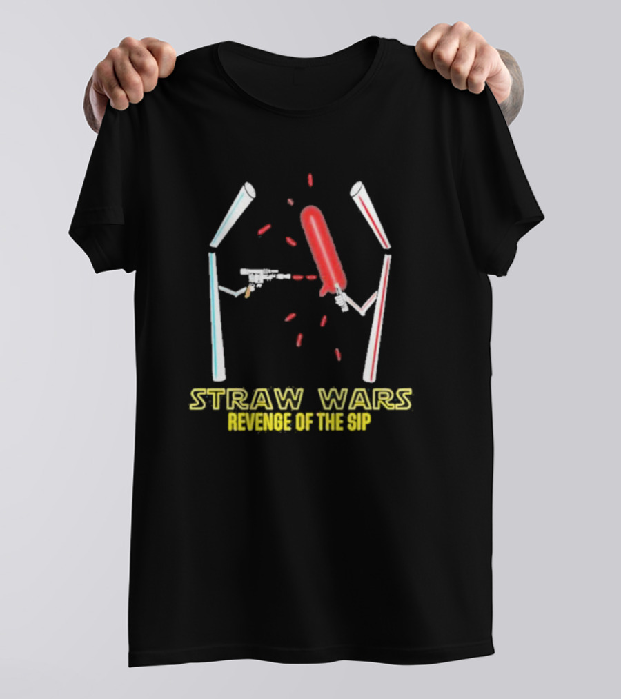 Straw Wars Revenge Of The Sip T-Shirt
