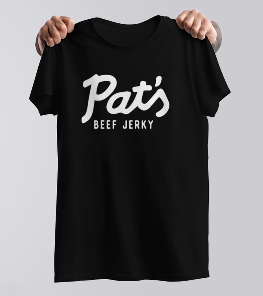 Pat's Beef Jerky Script T-Shirt