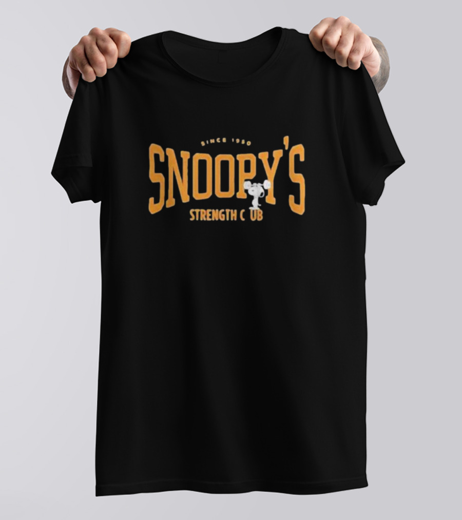 Since 1950 Snoopy's Strength Club T-Shirt