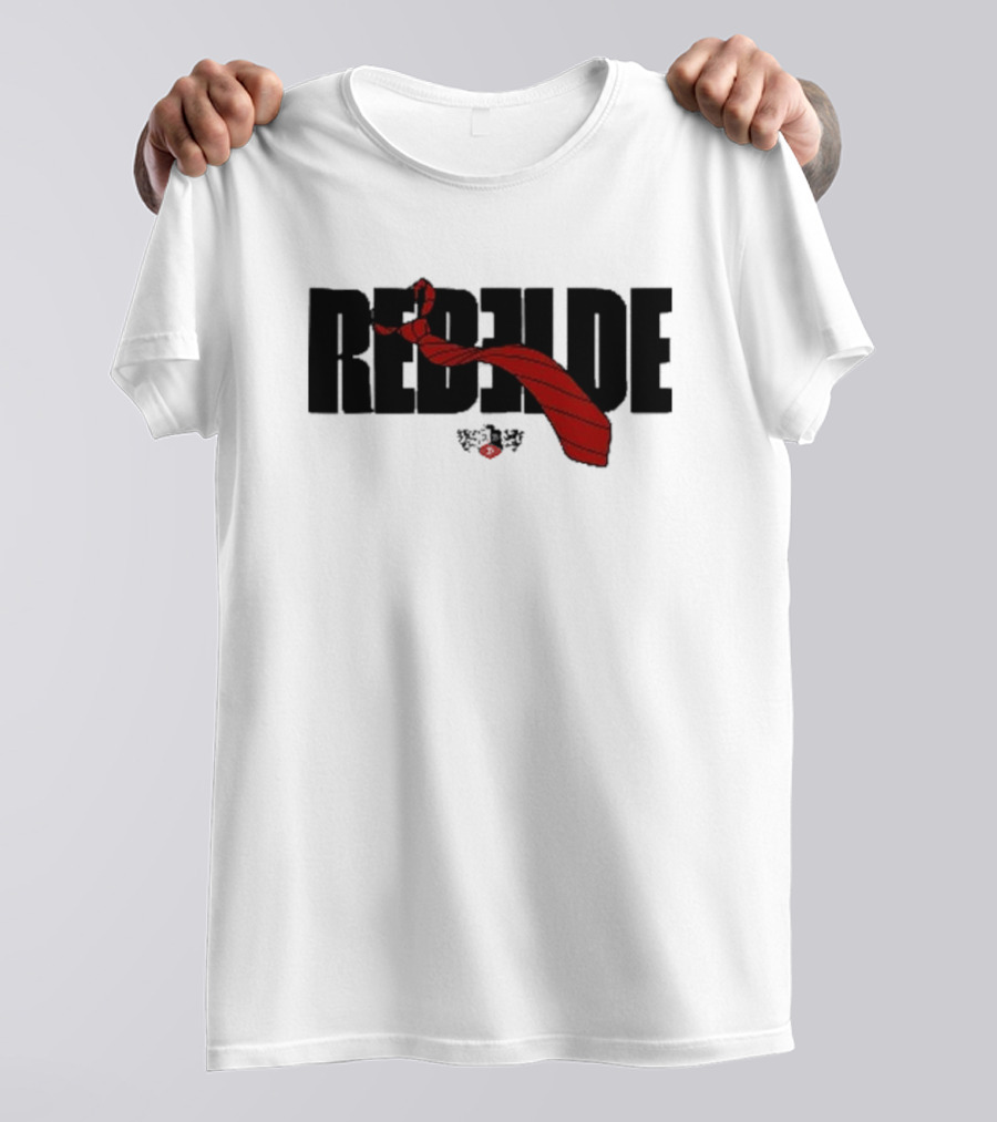 RBD Merch Soy Rebelde El Paso Event Red Tie T-Shirt