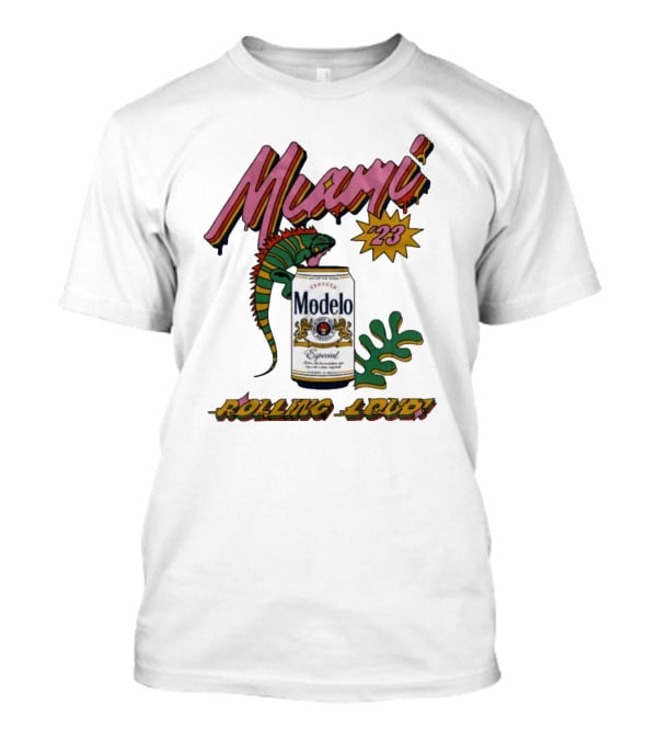 Miami 23 Iguana Modelo Rolling Loud T-Shirt