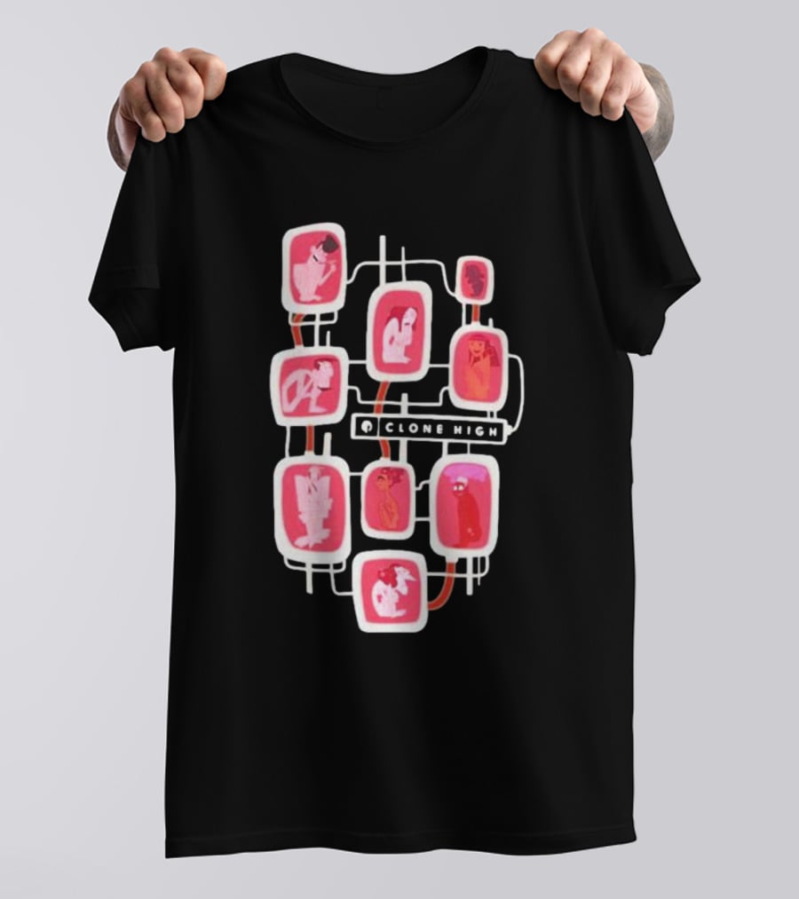 Clone High Character Pods Network Derose T-Shirt