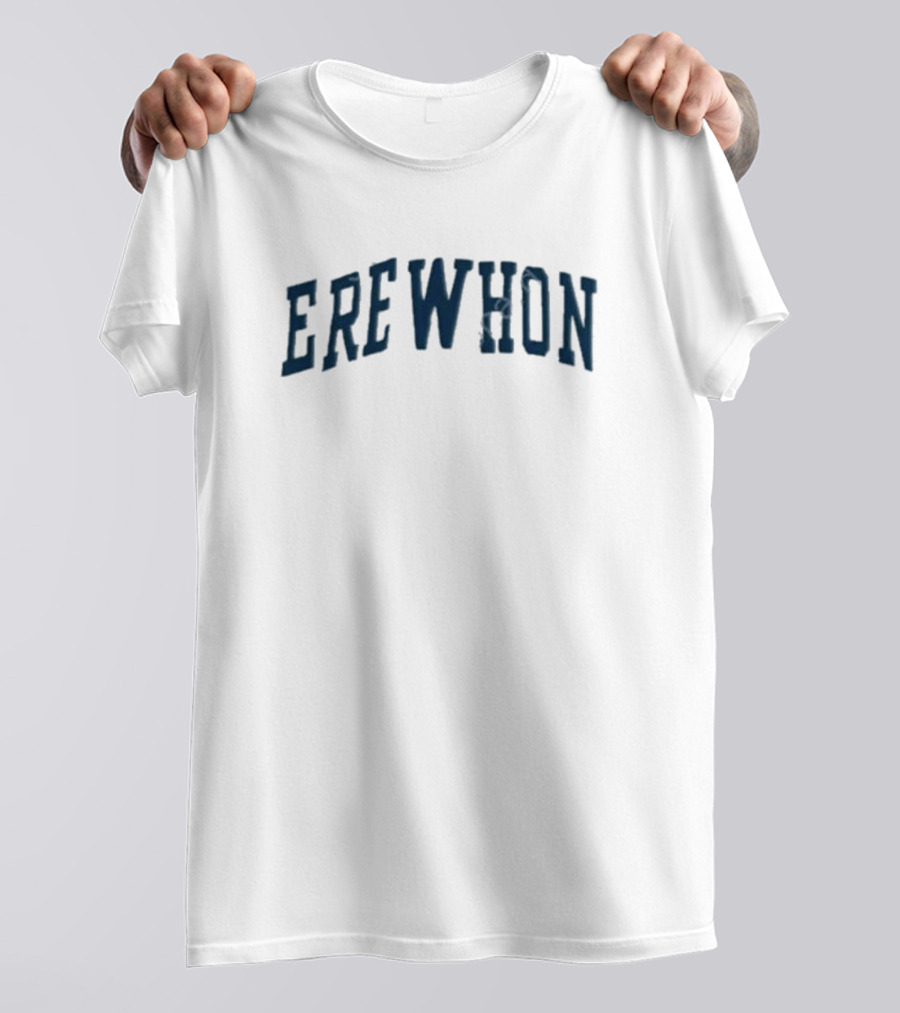 Erewhon Sport White Fitness Athletic Wear T-Shirt