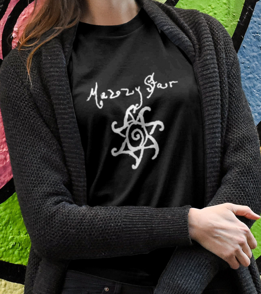 Mazzy Star Psychedelic Spiral Sunburst T-Shirt