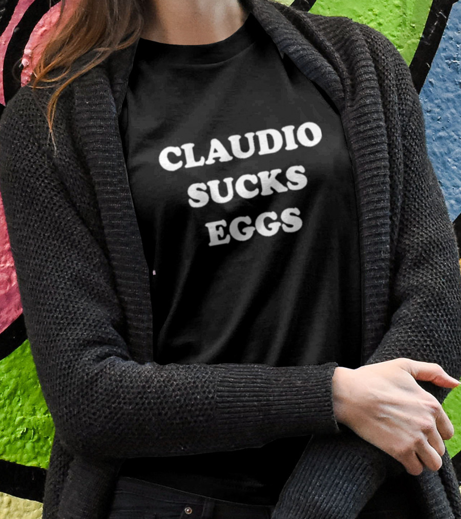 Eddie Kingston Claudio Sucks Eggs Wrestling Rivalry T-Shirt