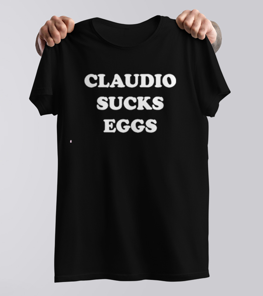 Eddie Kingston Claudio Sucks Eggs Wrestling Rivalry T-Shirt