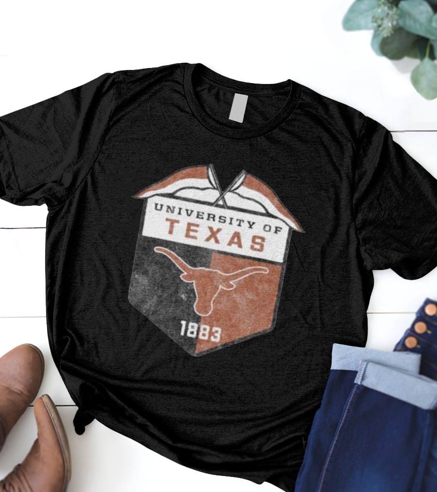 University Of Texas Longhorns 1883 Crest ComfortWash T-Shirt