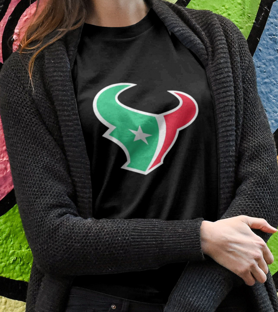 Houston Texans Black Clásico Regio Franklin '47 Mexico-Inspired T-Shirt