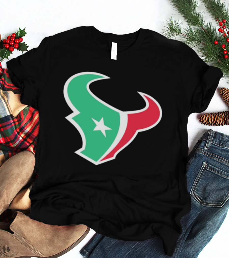 Houston Texans Black Clásico Regio Franklin '47 Mexico-Inspired T-Shirt
