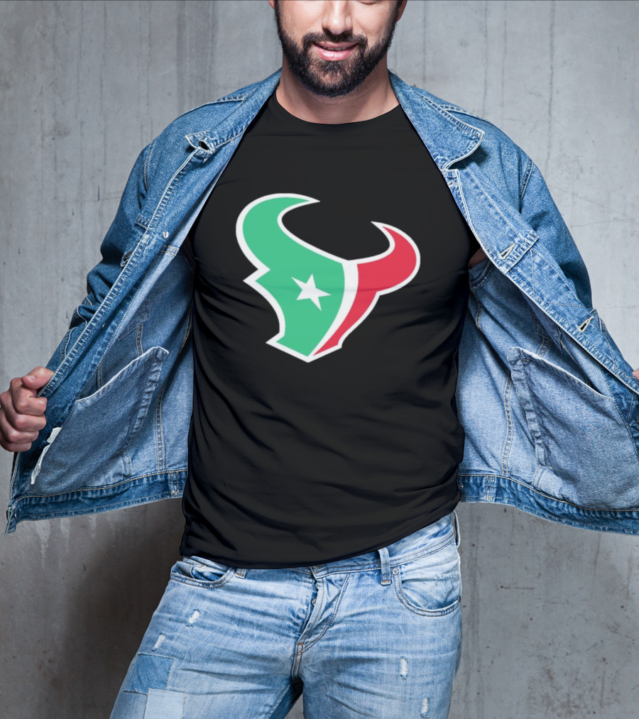 Houston Texans Black Clásico Regio Franklin '47 Mexico-Inspired T-Shirt