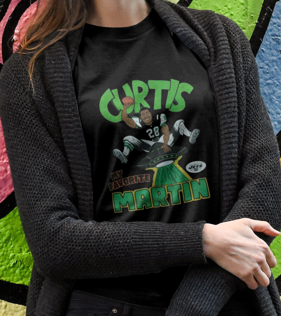 Curtis Martin My Favorite New York Jets 28 T-Shirt