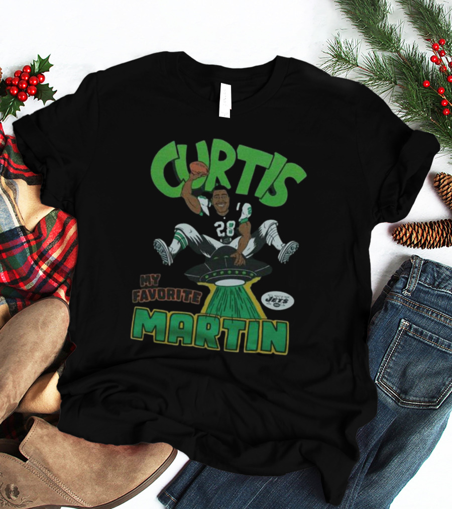 Curtis Martin My Favorite New York Jets 28 T-Shirt