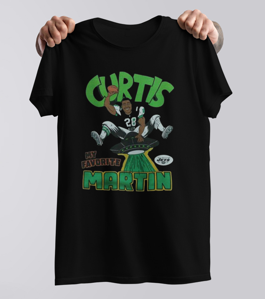 Curtis Martin My Favorite New York Jets 28 T-Shirt