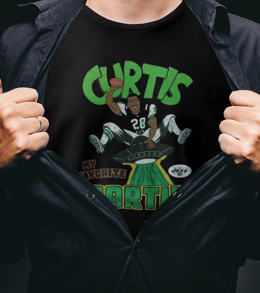 Curtis Martin My Favorite New York Jets 28 T-Shirt