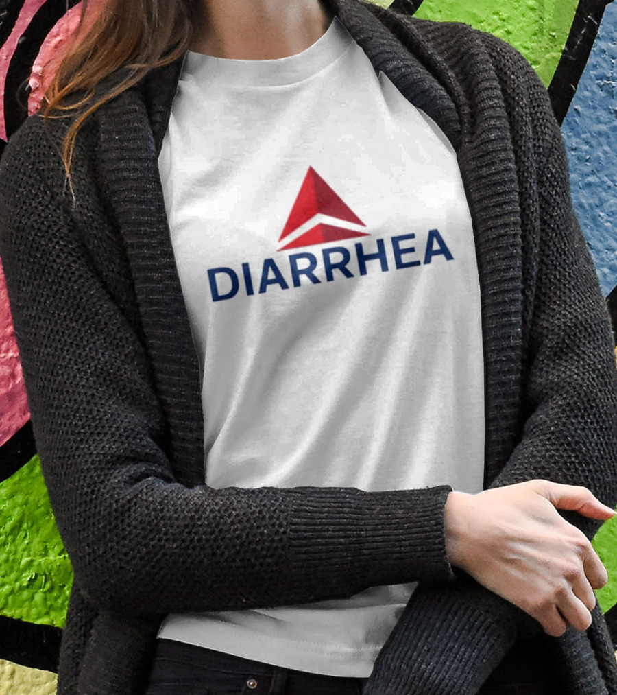 Delta Airlines Parody Diarrhea T-Shirt