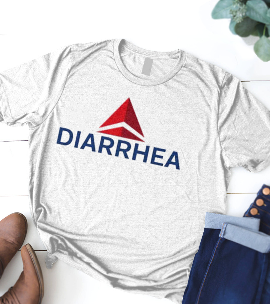 Delta Airlines Parody Diarrhea T-Shirt