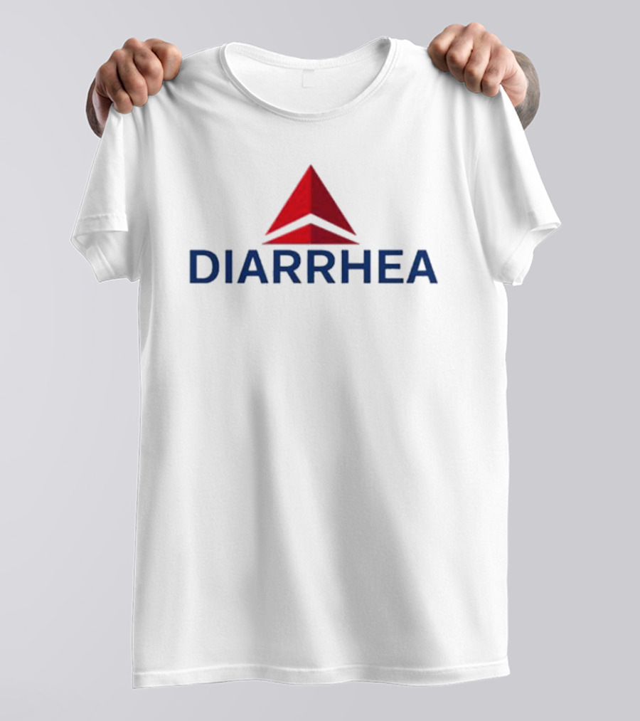 Delta Airlines Parody Diarrhea T-Shirt