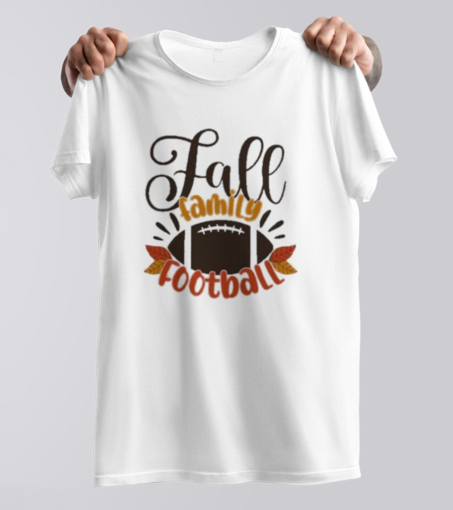 Fall Family Football Phase 6 Autumn Leaves T-Shirt