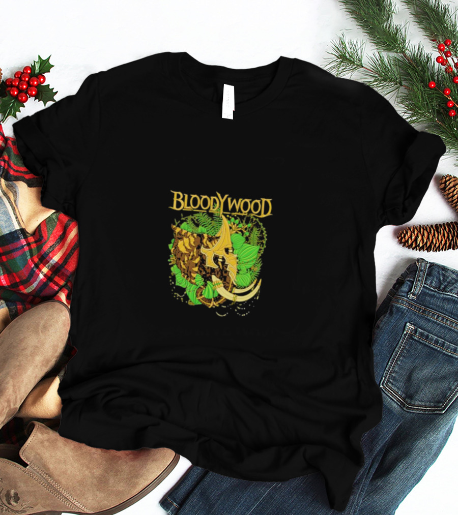 Bloodywood Band Jungle Theme Mask T-Shirt
