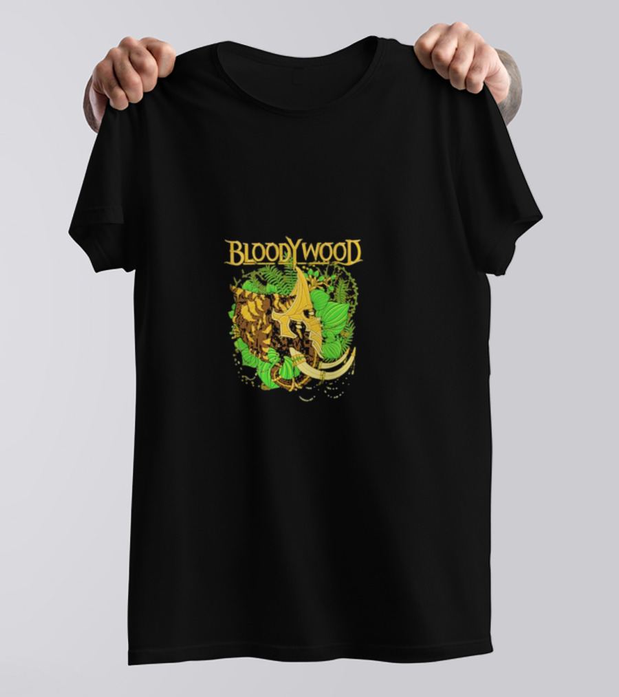 Bloodywood Band Jungle Theme Mask T-Shirt